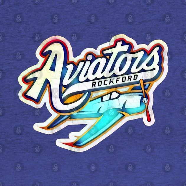 Rockford Aviators Baseball by Kitta’s Shop